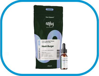 MFNY Hash Burger Live Rosin THC Tincture