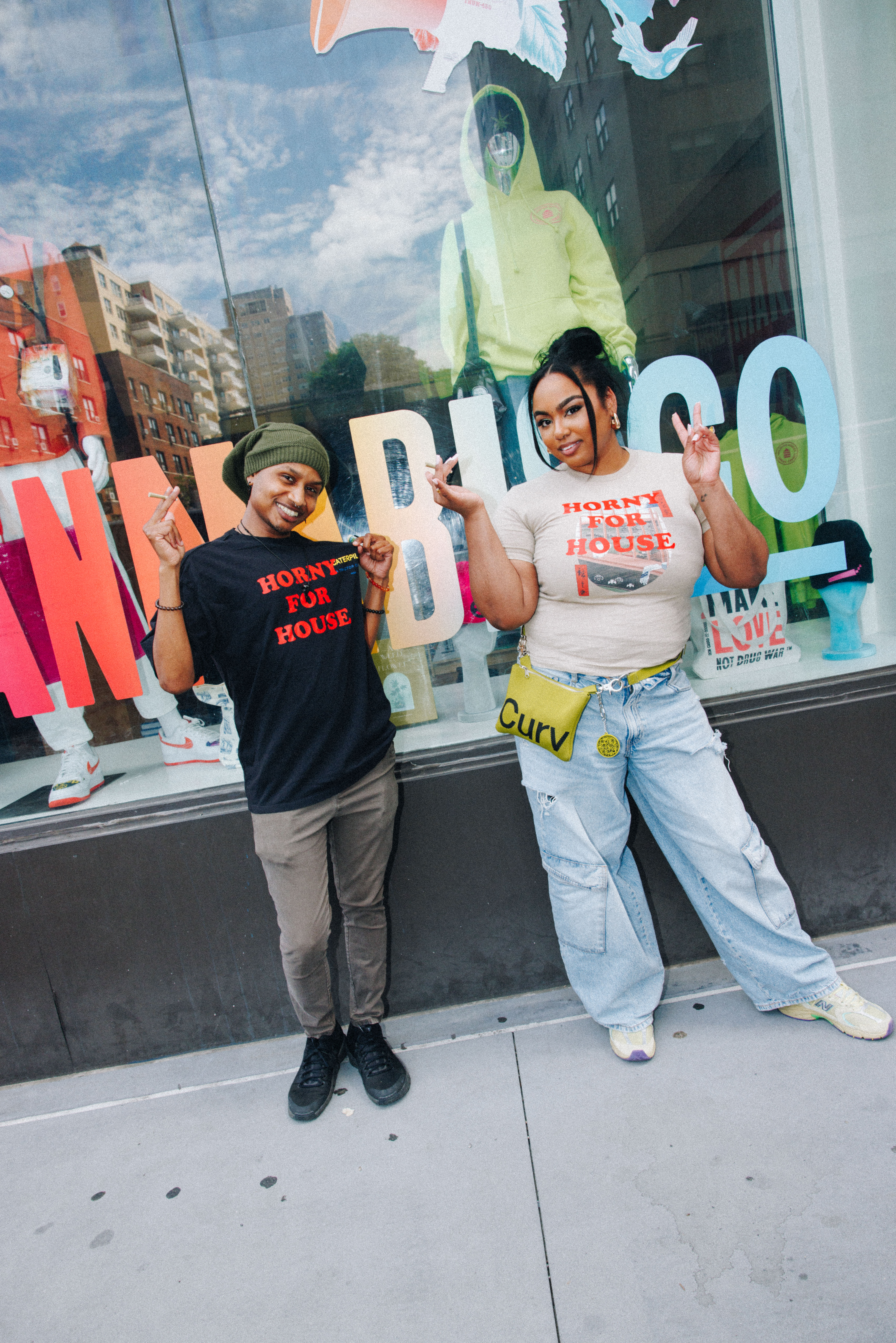 Mia Moretti's Horny for House capsule collection in collaboration with Housing Works.